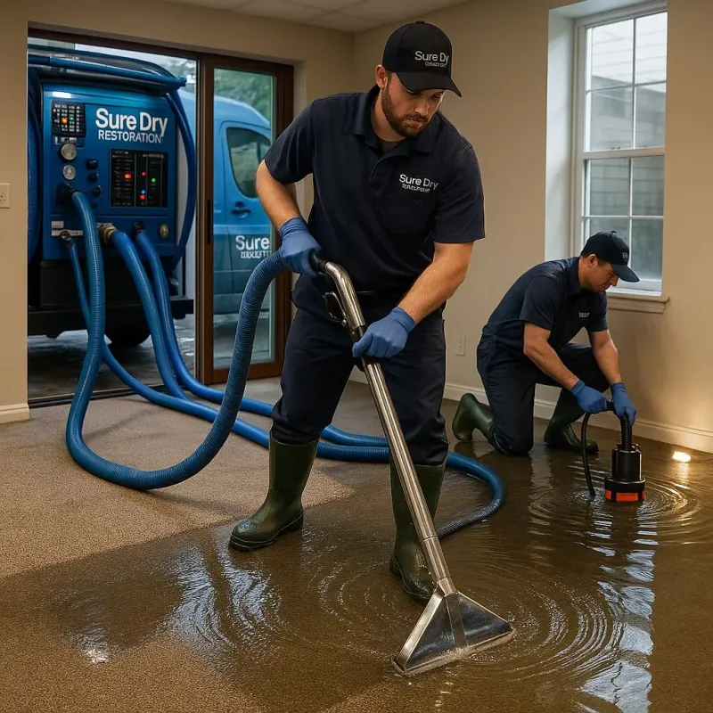 Water Extraction and Removal process in Spring Hill, KS